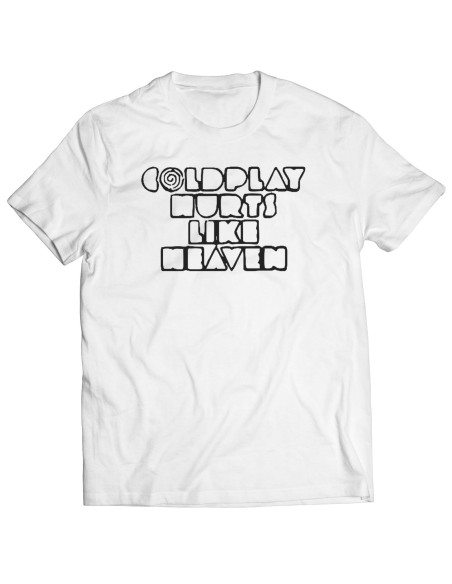 Camiseta Coldplay Hurts Like Heaven