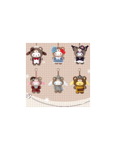 Sanrio Afternoon Tea Series Vinyl Plush Keychain