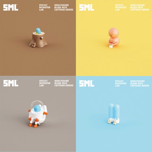Sticky Monster Lab Sitting Series 1