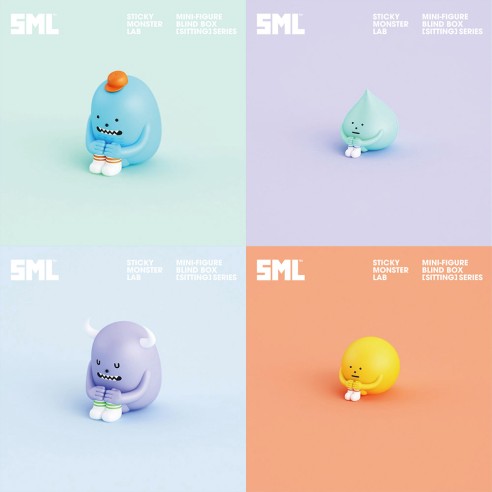 Sticky Monster Lab Sitting Series 1