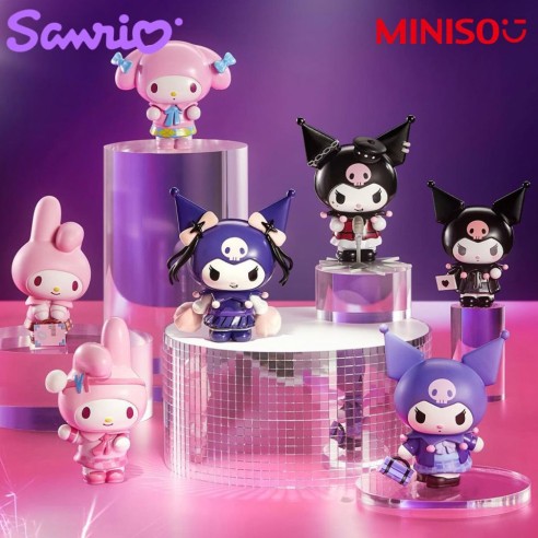 Sanrio Kuromi & My Melody Moving Scene MINISO