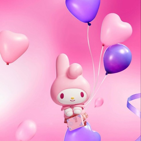 Sanrio Kuromi & My Melody Moving Scene MINISO
