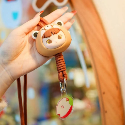 Cimmy Animal Friends Lanyard Keychain
