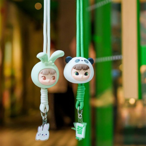 Cimmy Animal Friends Lanyard Keychain