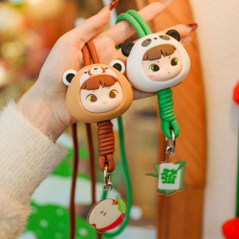 Cimmy Animal Friends Lanyard Keychain