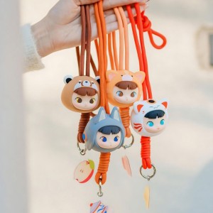 Cimmy Animal Friends Lanyard Keychain 2