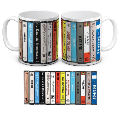Taza La Movida Madrileña Cassette Collection