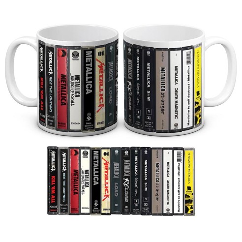 Taza Metallica Cassette Collection