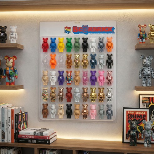Bearbrick Blister Board Display 9x5