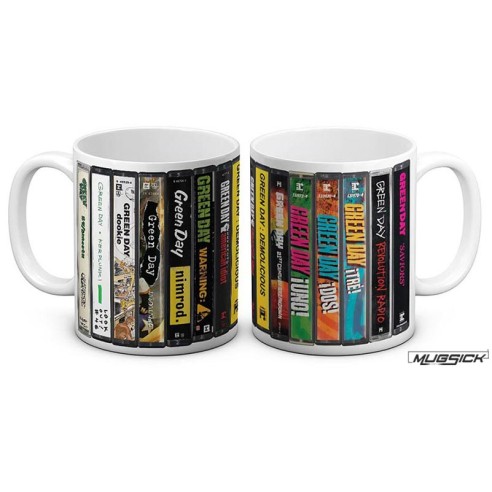 Taza Green Day Cassette Collection