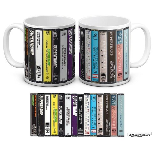Taza Supertramp Cassette Collection