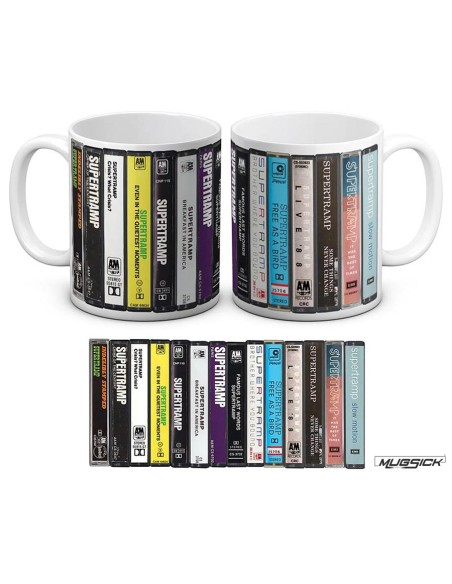Taza Supertramp Cassette Collection