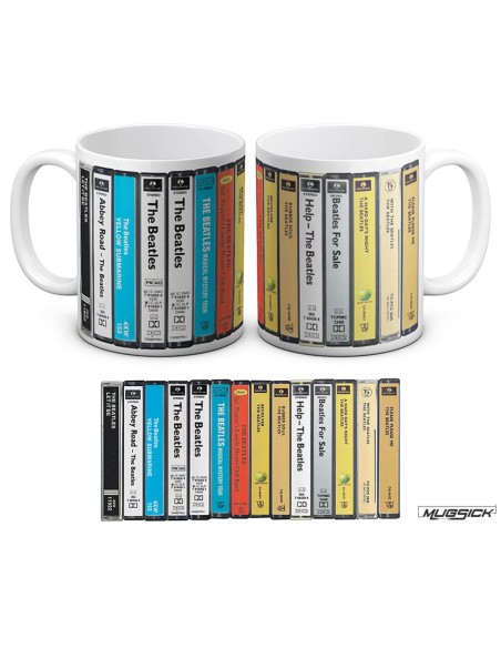 Taza The Beatles Cassette Collection
