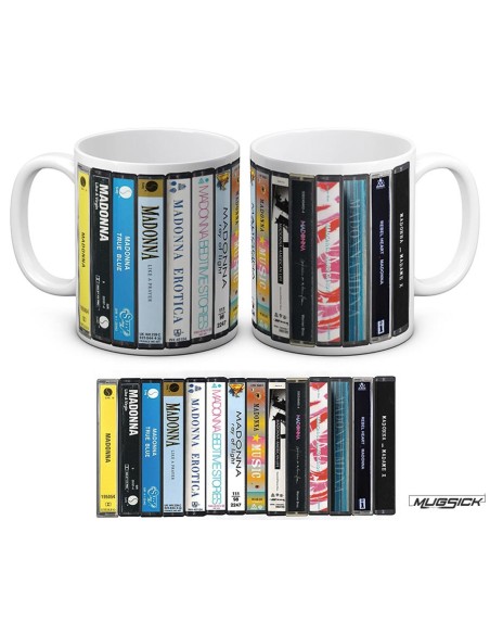 Taza Madonna Cassette Collection
