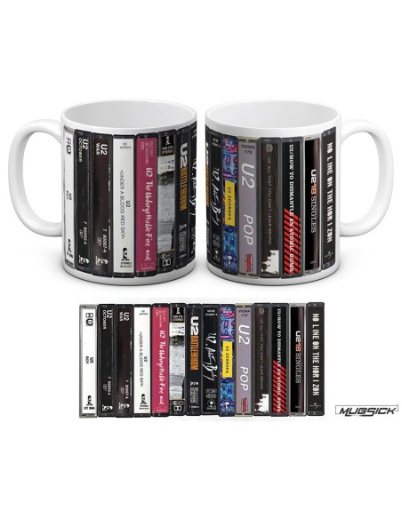 Taza U2 Cassette Collection