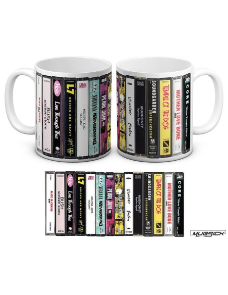 Taza Grunge Cassette Collection