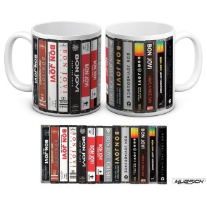 Taza Bon Jovi Cassette Collection