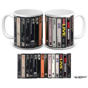 Taza AC/DC Cassette Collection