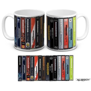 Taza Rammstein Cassette Collection
