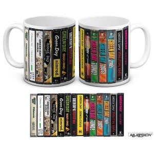 Taza Green Day Cassette Collection