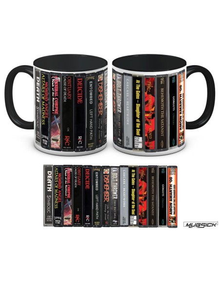 Taza Death Metal Cassette Collection