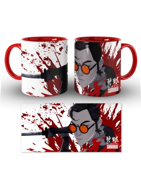 Taza Blue Eyes Samurai