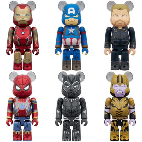 Bearbrick Chase Marvel Infinity Saga