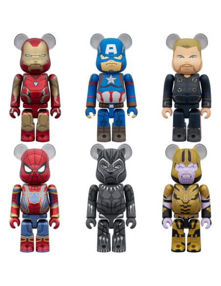 Bearbrick Chase Marvel Infinity Saga