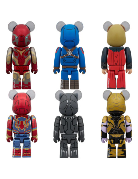 BE@RBRICK Marvel Infinity Saga Chase Series
