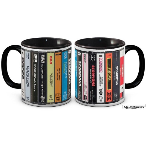 Taza Scorpions Cassette Collection