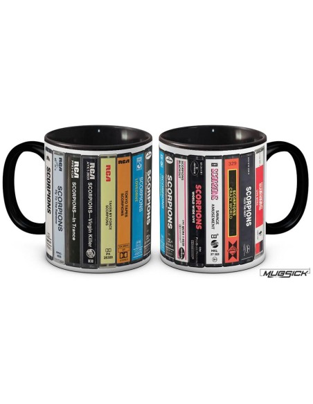 Taza Scorpions Cassette Collection