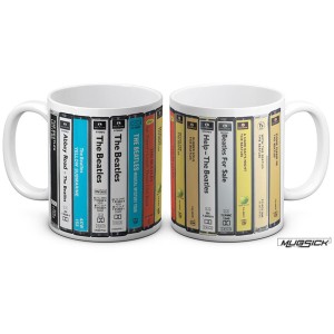 Taza The Beatles Cassette Collection
