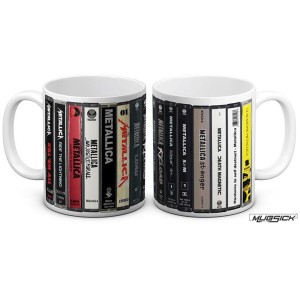 Taza Metallica Cassette Collection