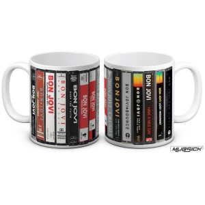 Taza Bon Jovi Cassette Collection