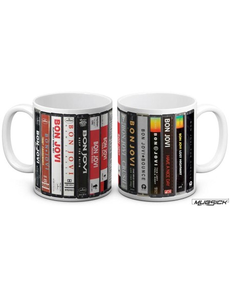 Taza Bon Jovi Cassette Collection
