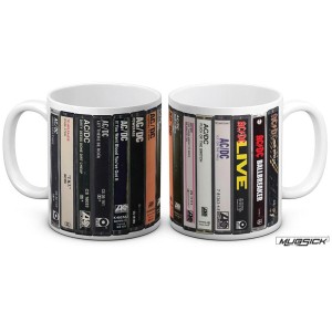 Taza AC/DC Cassette Collection