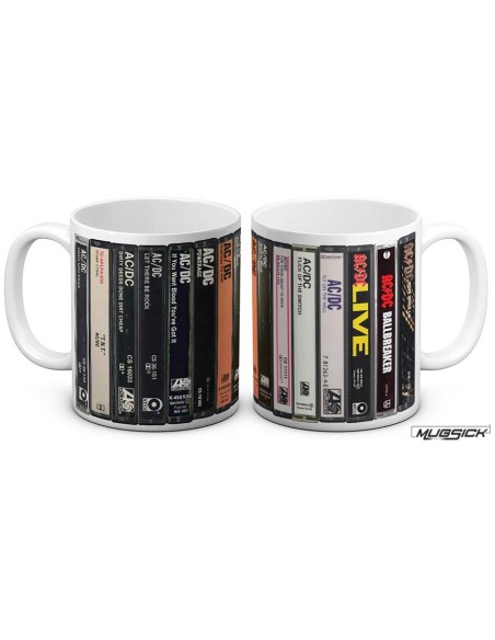 Taza AC/DC Cassette Collection
