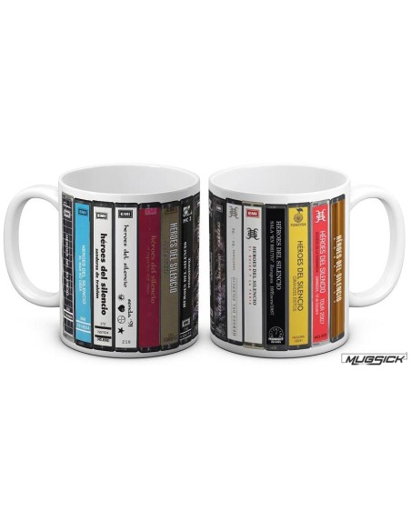 Taza Héroes Del Silencio Cassette Collection