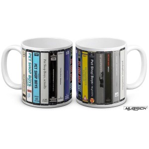 Taza Pet Shop Boys Cassette Collection
