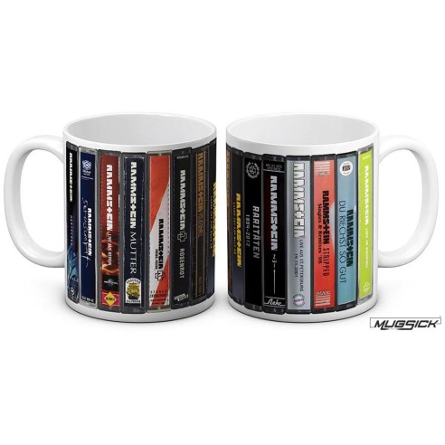 Taza Rammstein Cassette Collection