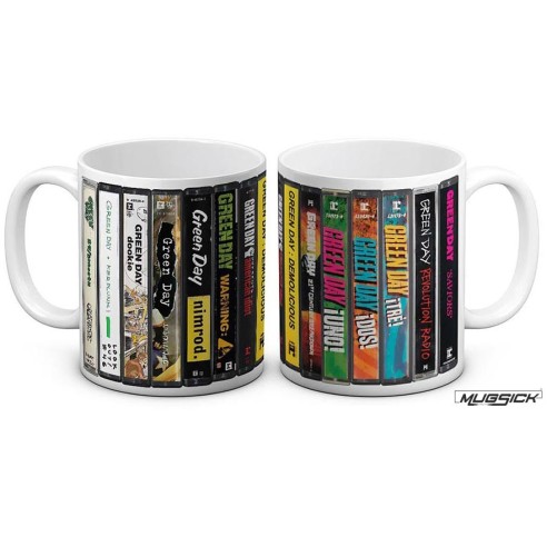 Taza Green Day Cassette Collection
