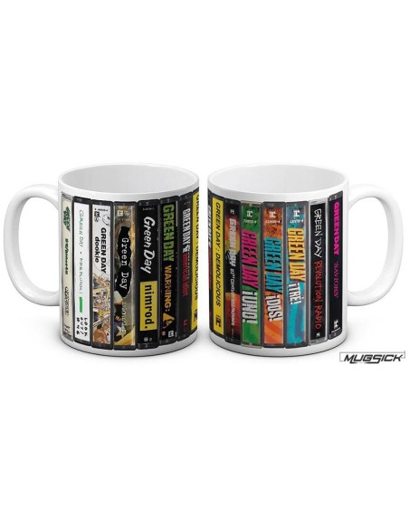 Taza Green Day Cassette Collection