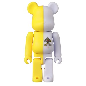 Bearbrick Vatican Flag 100% Series 51