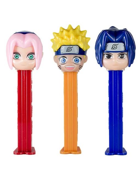 Dispensador PEZ Naruto Set