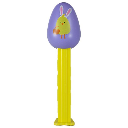 Dispensador Caramelos PEZ Egg Chicken with bunny ears