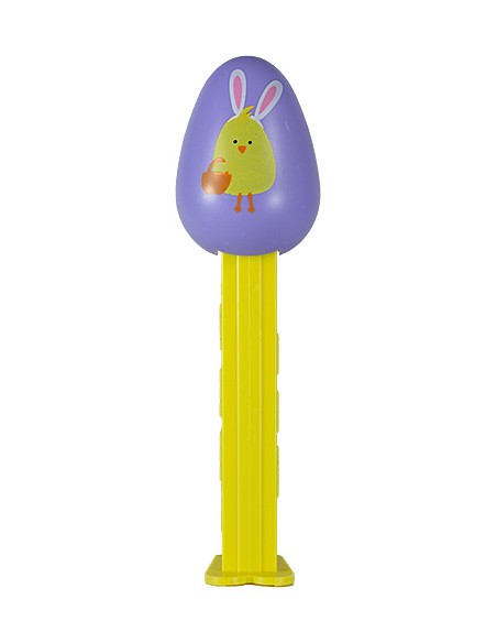 Dispensador Caramelos PEZ Egg Chicken with bunny ears