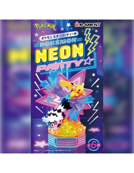 Pokémon Neon Party RE-MENT