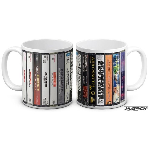 Taza Aerosmith Cassette Collection