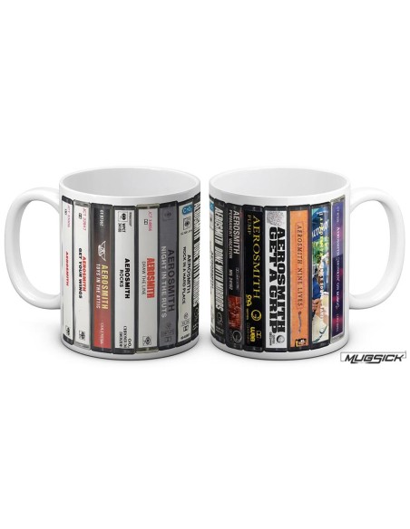 Taza Aerosmith Cassette Collection