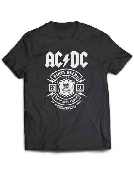Camiseta AC/DC Dirty Deeds